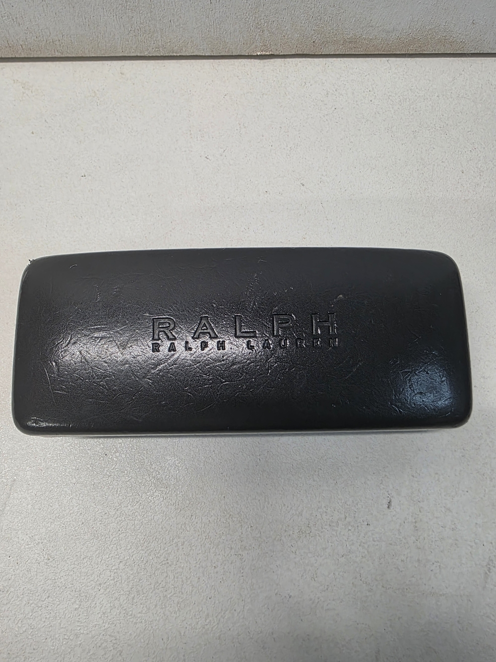 Ralph Lauren Black Hard Eyeglasses Sunglasses Case Logo Case Only